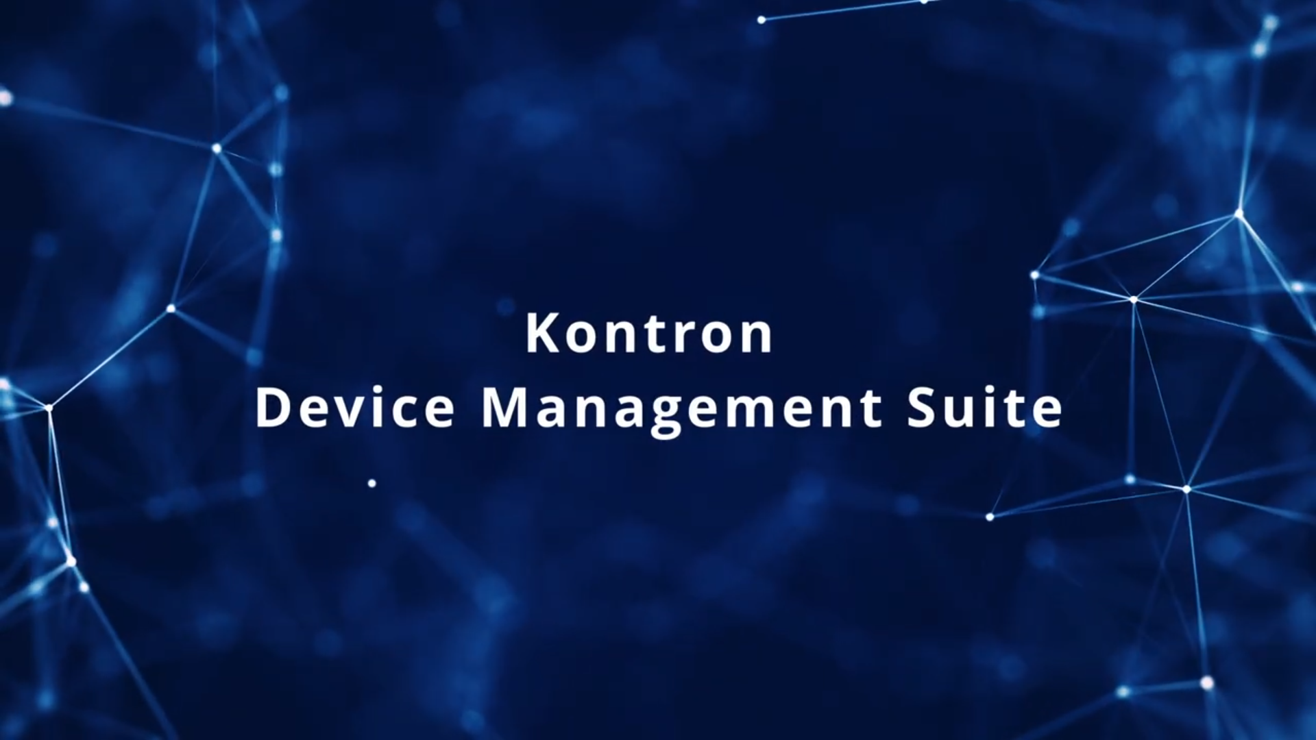 Kontronで接続デバイスを一元管理